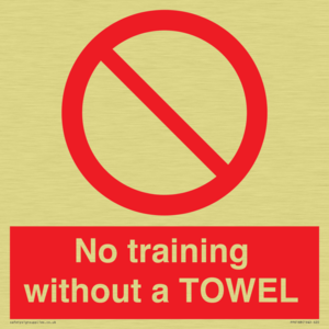No training without a TOWEL